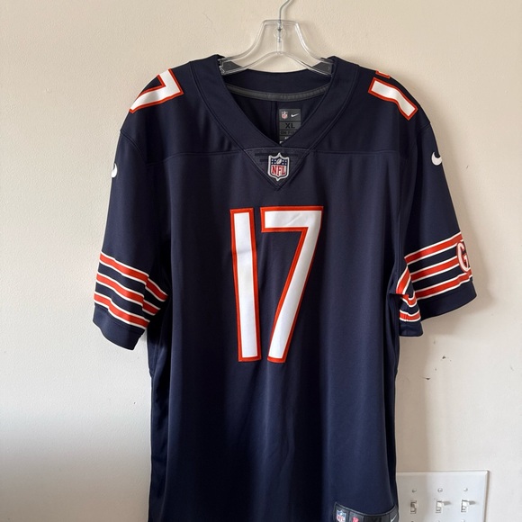 NFL Navy and Orange Men's Jersey